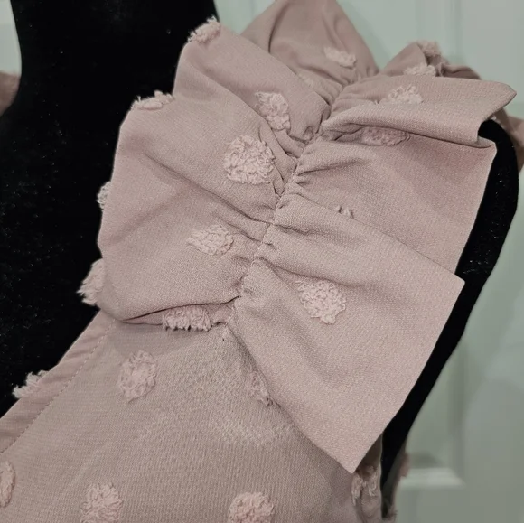 entro, Women's Size Small Elegant Pink Sleeveless Top with Ruffle Details, NWT - Picture 6 of 12